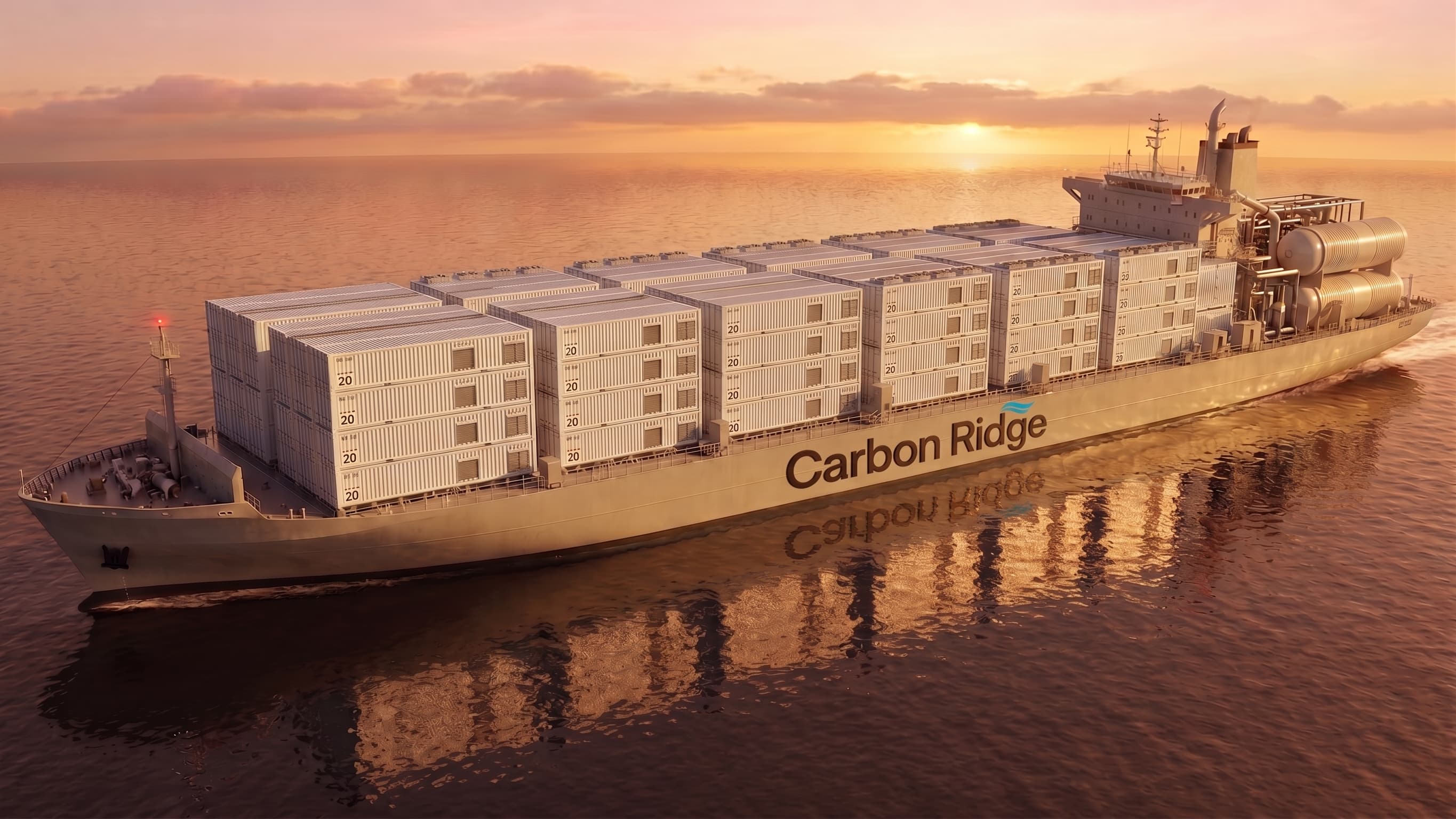 Carbon Ridge DATASHIP at sunset